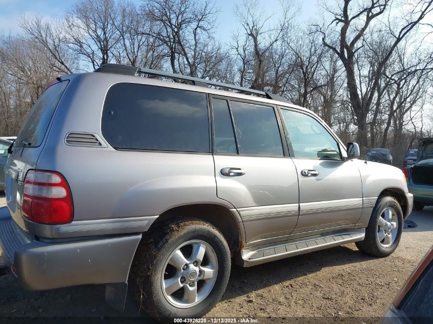 2004 Toyota Land Cruiser VIN: JTEHT05J142059088 Lot: 43926228