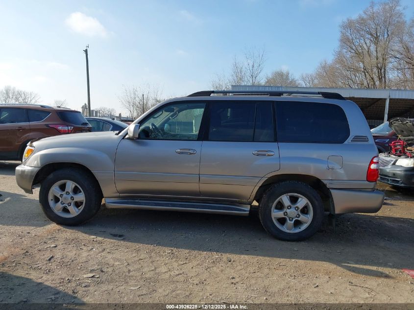 2004 Toyota Land Cruiser VIN: JTEHT05J142059088 Lot: 43926228