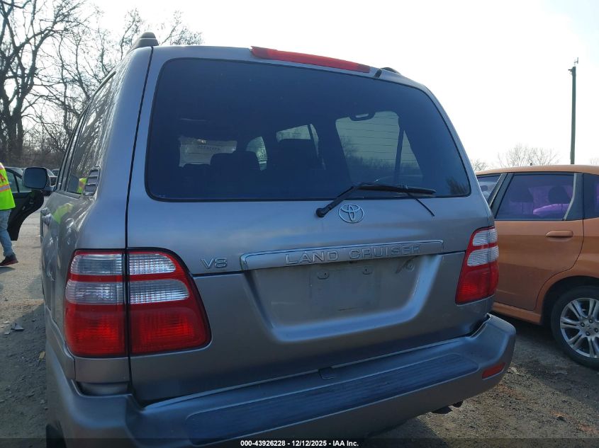 2004 Toyota Land Cruiser VIN: JTEHT05J142059088 Lot: 43926228