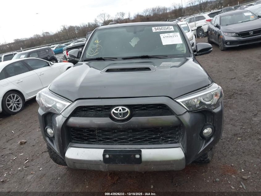 2019 Toyota 4Runner Trd Off Road Premium VIN: JTEBU5JR3K5649834 Lot: 43926233