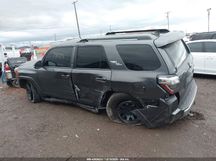 2019 Toyota 4Runner Trd Off Road Premium VIN: JTEBU5JR3K5649834 Lot: 43926233