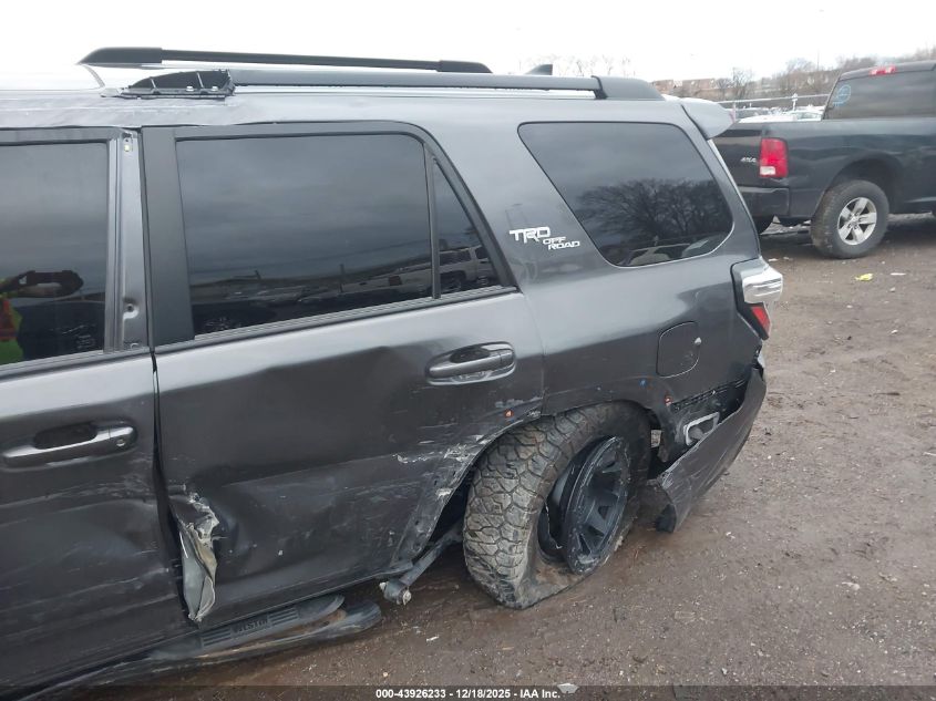 2019 Toyota 4Runner Trd Off Road Premium VIN: JTEBU5JR3K5649834 Lot: 43926233