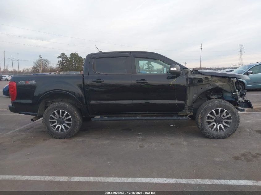 2019 Ford Ranger Lariat VIN: 1FTER4FH5KLA06104 Lot: 43926243