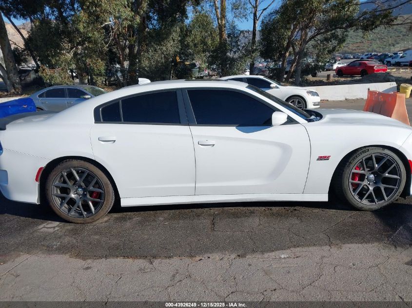 2016 Dodge Charger R/T Scat Pack VIN: 2C3CDXGJ4GH339718 Lot: 43926249