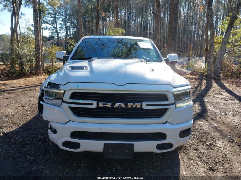 2021 Ram 1500 Laramie 4X4 5'7 Box VIN: 1C6SRFJT6MN513988 Lot: 43926254