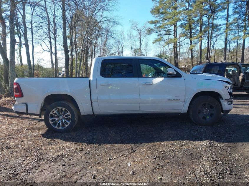 2021 Ram 1500 Laramie 4X4 5'7 Box VIN: 1C6SRFJT6MN513988 Lot: 43926254