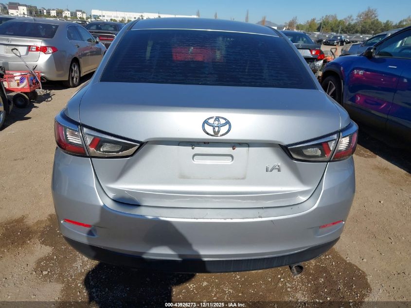 2017 Toyota Yaris Ia VIN: 3MYDLBYV0HY179082 Lot: 43926273