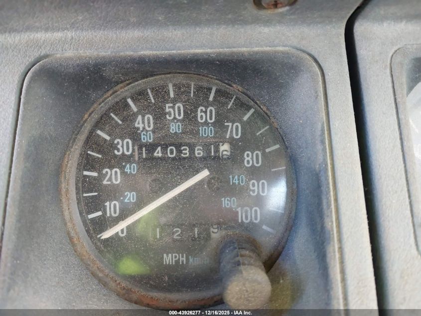 1989 Jeep Wrangler / Yj VIN: 2J4FY19E8KJ163892 Lot: 43926277