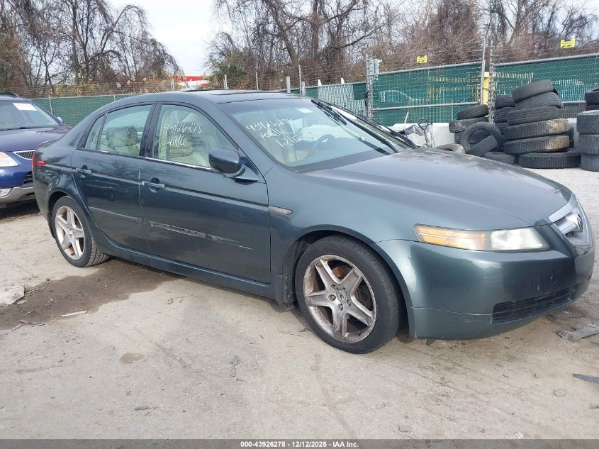 2005 Acura Tl VIN: 19UUA66225A064361 Lot: 43926278