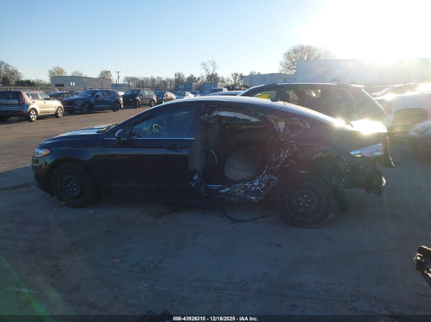 2019 Ford Fusion S VIN: 3FA6P0G71KR160258 Lot: 43926310