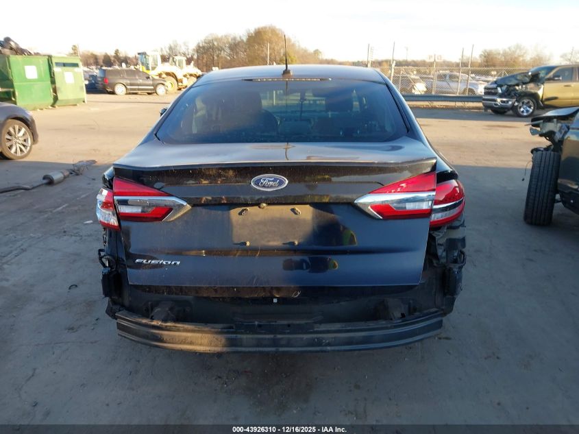 2019 Ford Fusion S VIN: 3FA6P0G71KR160258 Lot: 43926310