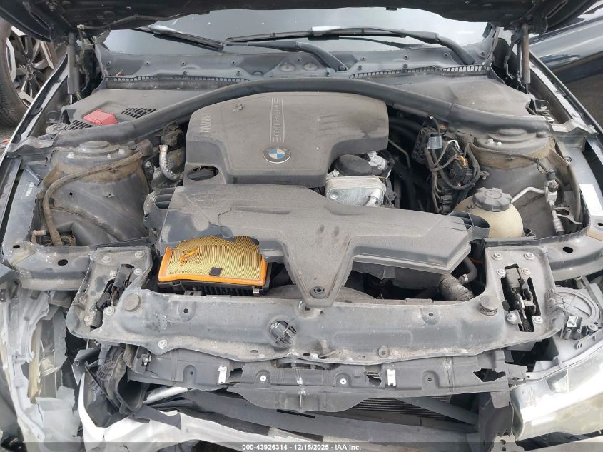 2012 BMW 328I VIN: WBA3A5C58CF347301 Lot: 43926314