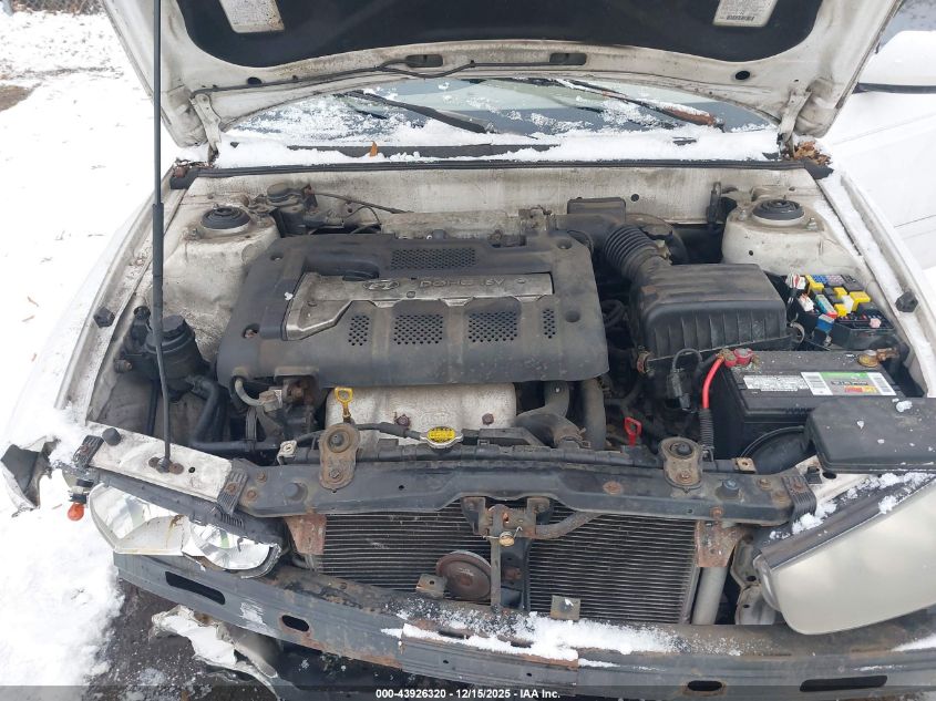 2002 Hyundai Elantra Gls VIN: KMHDN45DX2U454348 Lot: 43926320