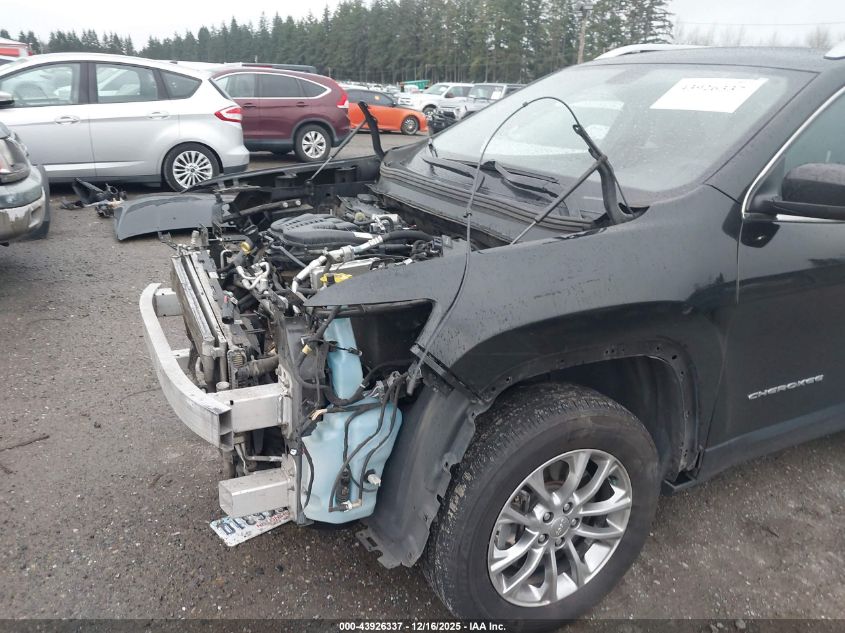 2019 Jeep Cherokee Latitude Plus 4X4 VIN: 1C4PJMLXXKD124476 Lot: 43926337