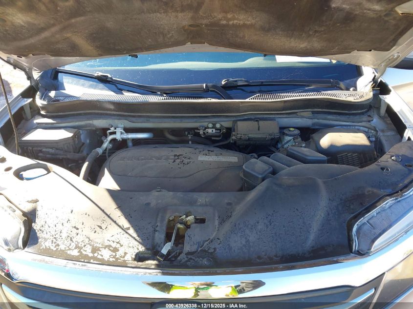 2017 Honda Pilot Ex-L VIN: 5FNYF5H82HB045611 Lot: 43926338