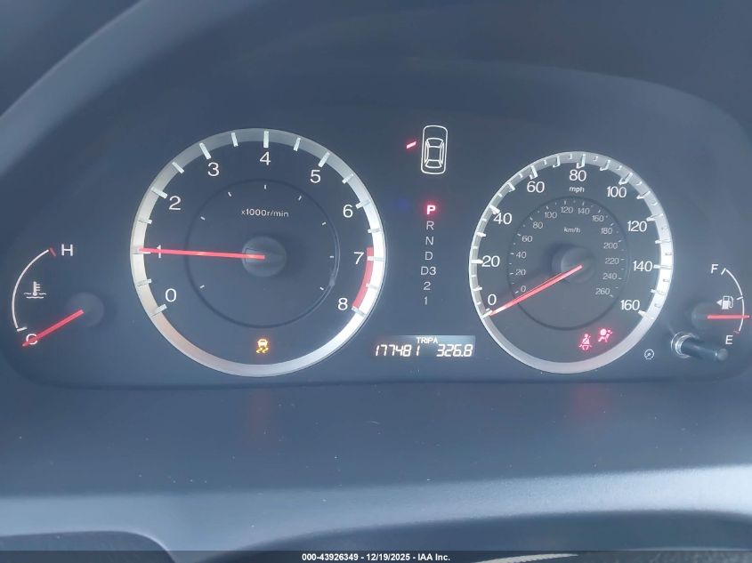 2012 Honda Accord 3.5 Ex-L VIN: 1HGCP3F83CA030049 Lot: 43926349