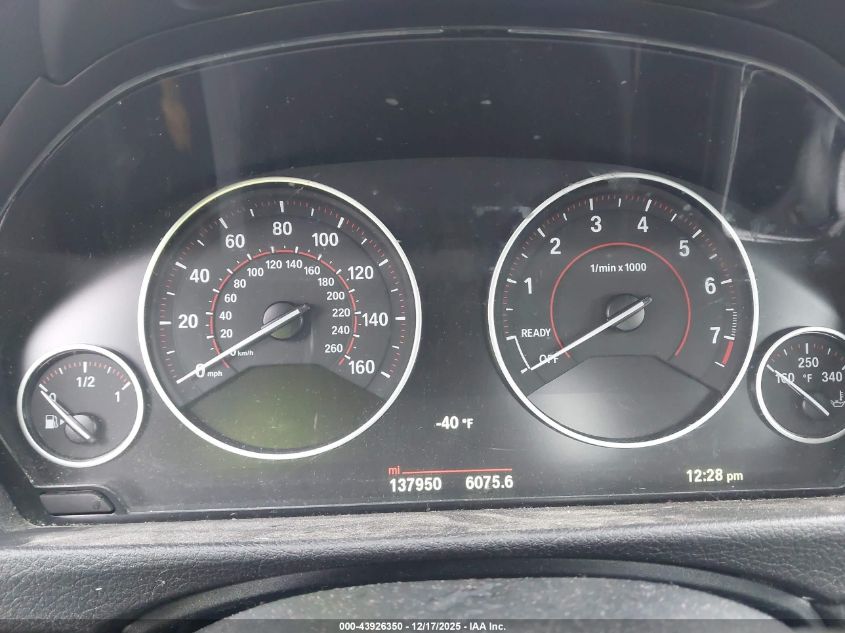 2016 BMW 328I Gran Turismo xDrive VIN: WBA8Z5C52GG501774 Lot: 43926350