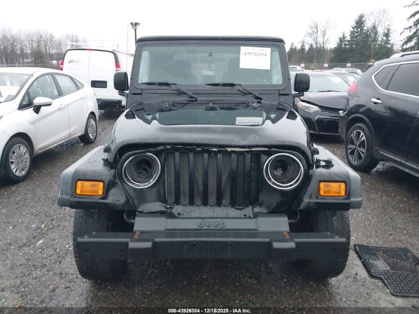 2006 Jeep Wrangler Se VIN: 1J4FA29196P763692 Lot: 43926354