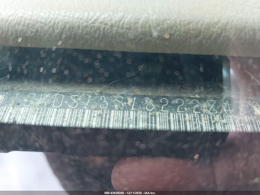 2003 GMC Envoy Sle VIN: 1GKDS13S132228472 Lot: 43926355