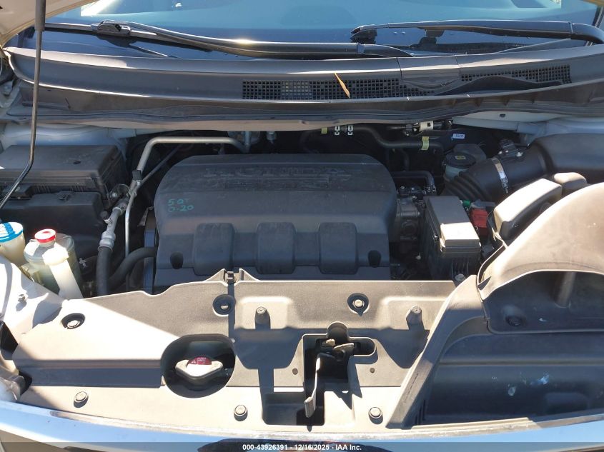 2012 Honda Odyssey Touring/Touring Elite VIN: 5FNRL5H92CB075335 Lot: 43926391