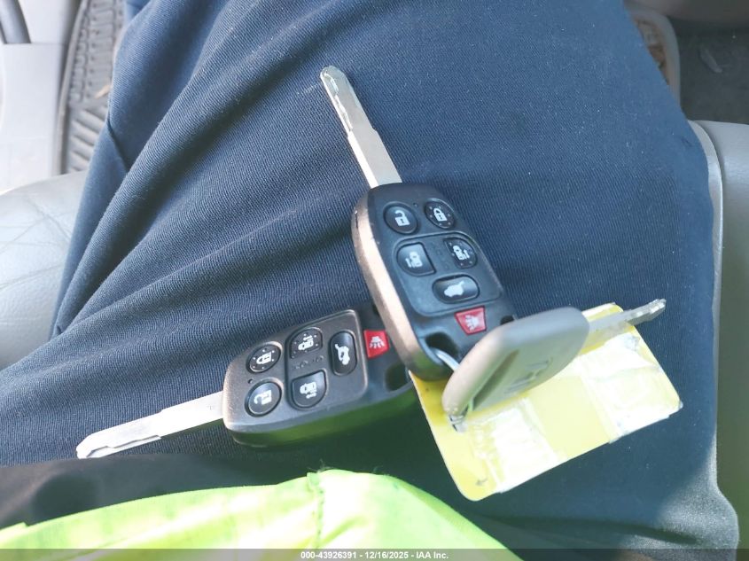 2012 Honda Odyssey Touring/Touring Elite VIN: 5FNRL5H92CB075335 Lot: 43926391