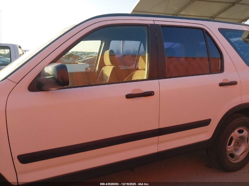 2002 Honda Cr-V Lx VIN: JHLRD68482C009121 Lot: 43926392