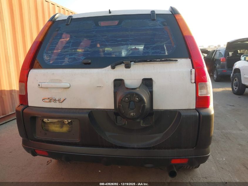 2002 Honda Cr-V Lx VIN: JHLRD68482C009121 Lot: 43926392