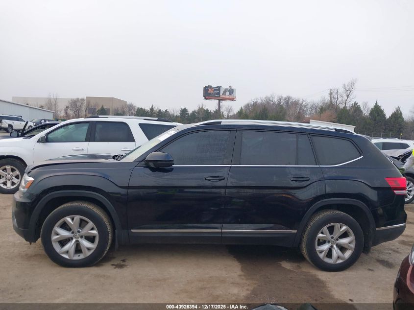 2018 Volkswagen Atlas 3.6L V6 Sel VIN: 1V2MR2CA2JC536017 Lot: 43926394