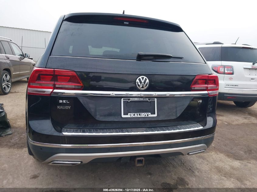 2018 Volkswagen Atlas 3.6L V6 Sel VIN: 1V2MR2CA2JC536017 Lot: 43926394
