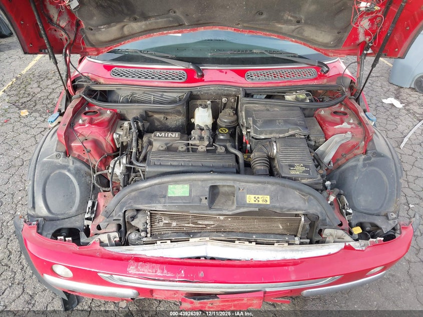 2003 Mini Cooper VIN: WMWRC33433TC46302 Lot: 43926397
