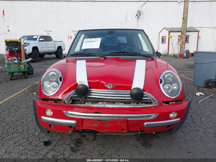 2003 Mini Cooper VIN: WMWRC33433TC46302 Lot: 43926397