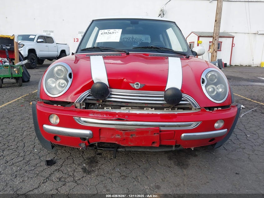 2003 Mini Cooper VIN: WMWRC33433TC46302 Lot: 43926397