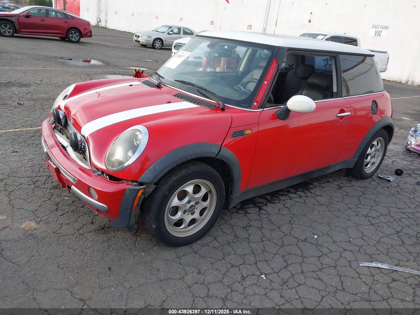 2003 Mini Cooper WMWRC33433TC46302 photo 1