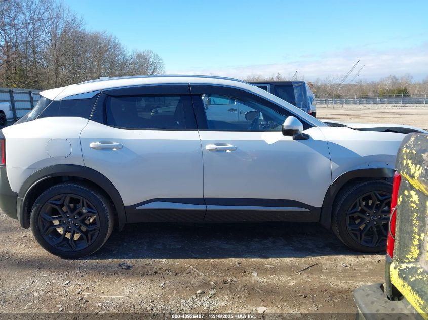 2025 Nissan Kicks Sr Intelligent Awd VIN: 3N8AP6DB9SL332785 Lot: 43926407