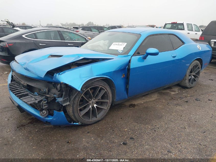 2018 Dodge Challenger R/T Scat Pack VIN: 2C3CDZFJ0JH316070 Lot: 43926417