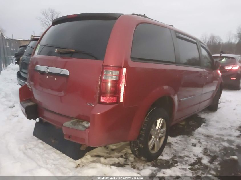 2008 Dodge Grand Caravan Sxt VIN: 2D8HN54X88R686638 Lot: 43926428