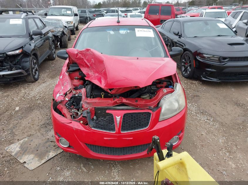 2009 Pontiac G3 VIN: KL2TD66E79B654277 Lot: 43926436