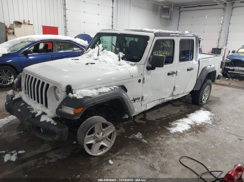 VIN 1C6HJTAGXPL523409 2023 JEEP GLADIATOR SPORT S 4X4