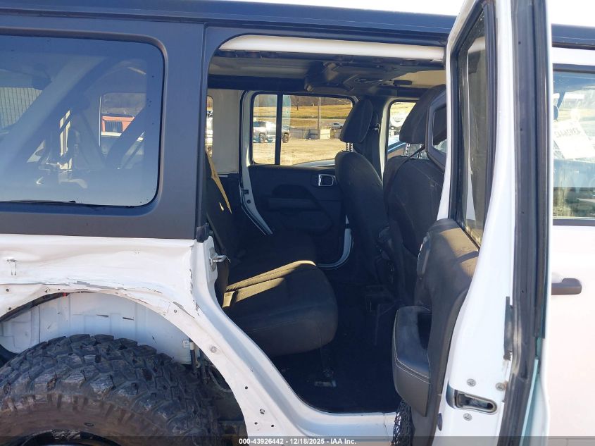 2020 Jeep Wrangler Unlimited Sahara 4X4 VIN: 1C4HJXEN1LW147765 Lot: 43926442