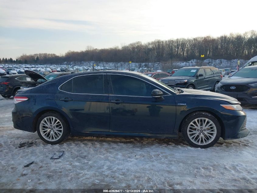2019 Toyota Camry Hybrid Xle VIN: 4T1B21HK4KU521230 Lot: 43926477