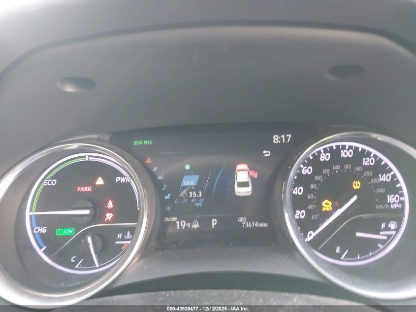 2019 Toyota Camry Hybrid Xle VIN: 4T1B21HK4KU521230 Lot: 43926477