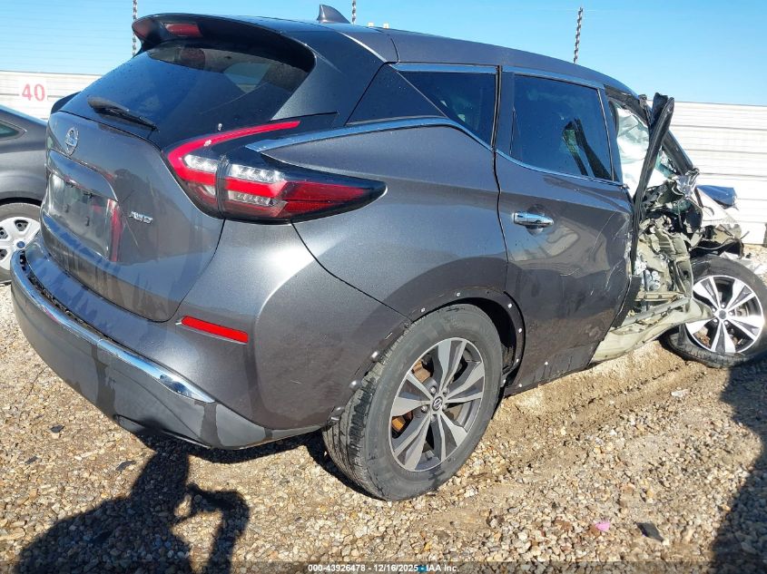 2019 Nissan Murano S VIN: 5N1AZ2MS0KN147194 Lot: 43926478
