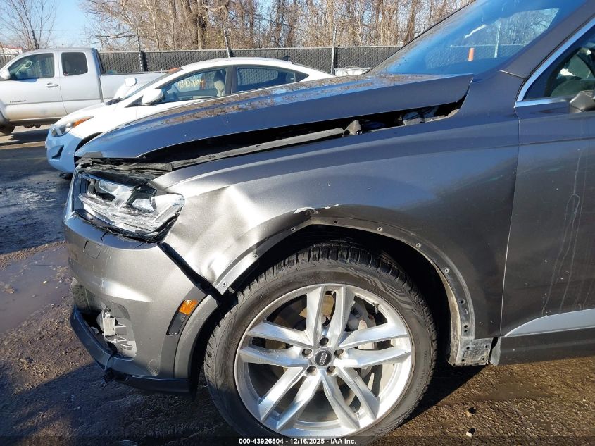 2018 Audi Q7 3.0T Premium VIN: WA1VAAF73JD054944 Lot: 43926504