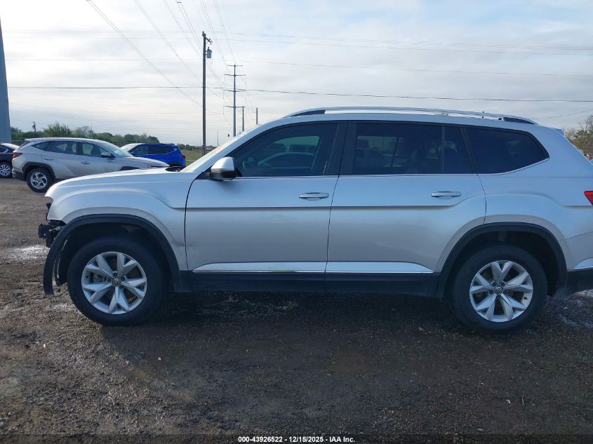 2018 Volkswagen Atlas 3.6L V6 Sel VIN: 1V2ER2CA2JC540945 Lot: 43926522