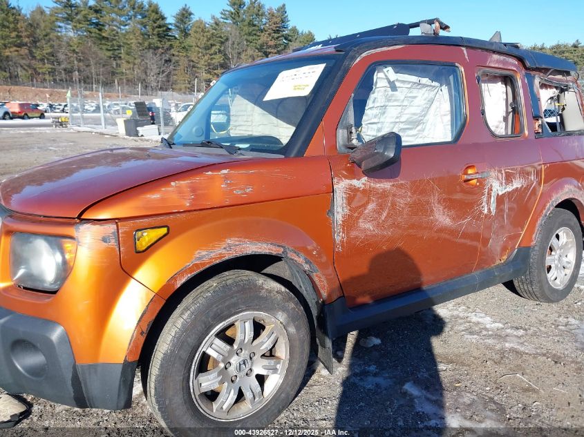 2007 Honda Element Ex VIN: 5J6YH28737L003034 Lot: 43926527