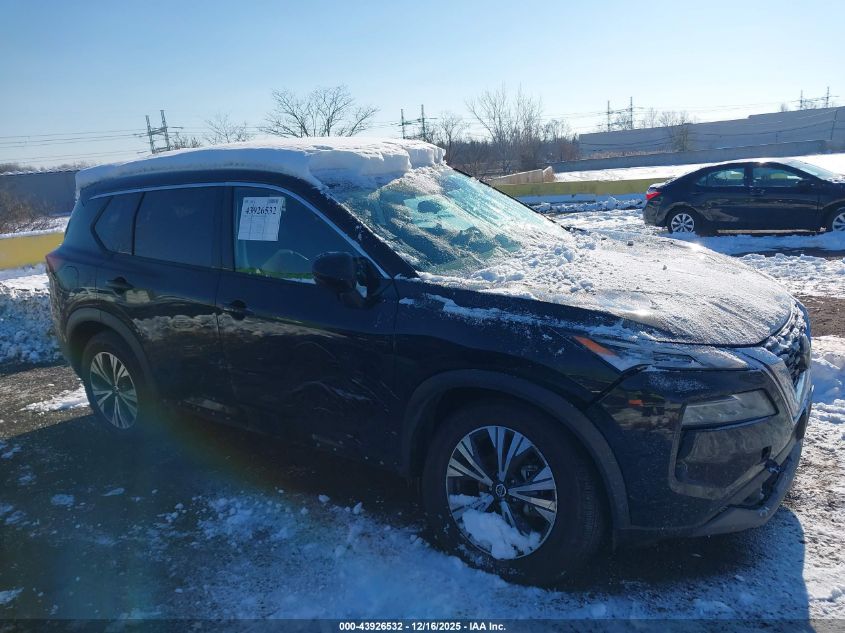 2021 Nissan Rogue Sv Intelligent Awd VIN: 5N1AT3BB9MC814188 Lot: 43926532