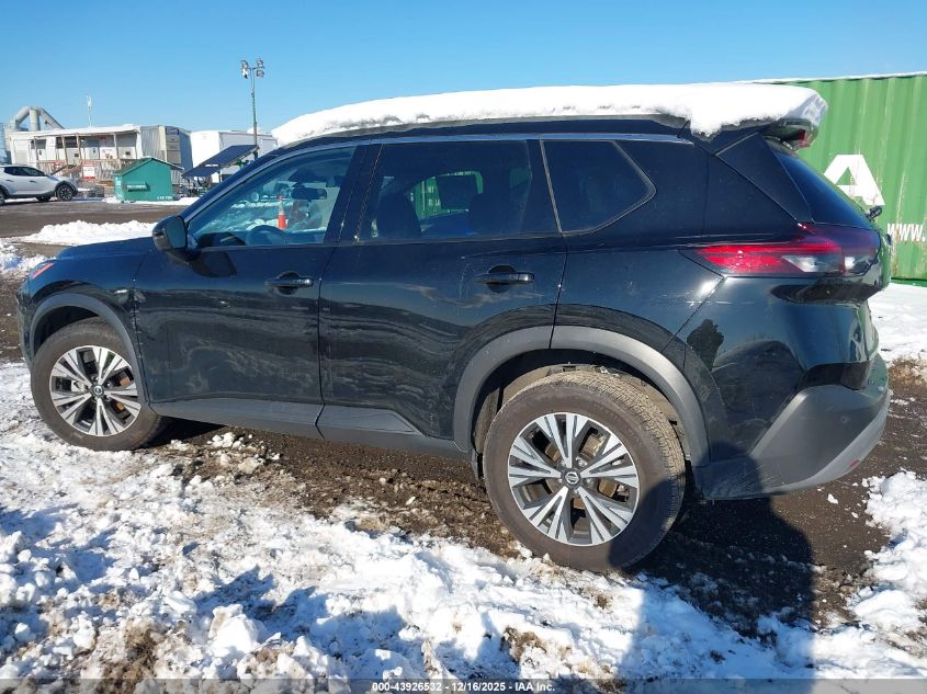 2021 Nissan Rogue Sv Intelligent Awd VIN: 5N1AT3BB9MC814188 Lot: 43926532