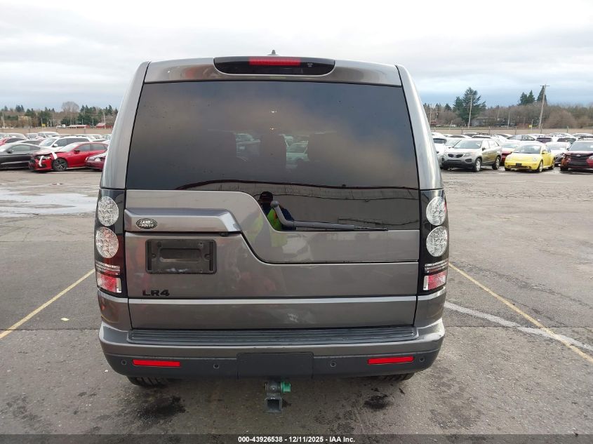 2016 Land Rover Lr4 VIN: SALAG2V67GA831095 Lot: 43926538