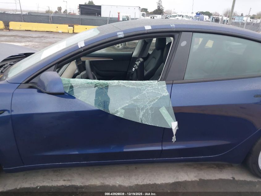 2023 Tesla Model 3 Rear-Wheel Drive VIN: 5YJ3E1EA5PF422637 Lot: 43926539