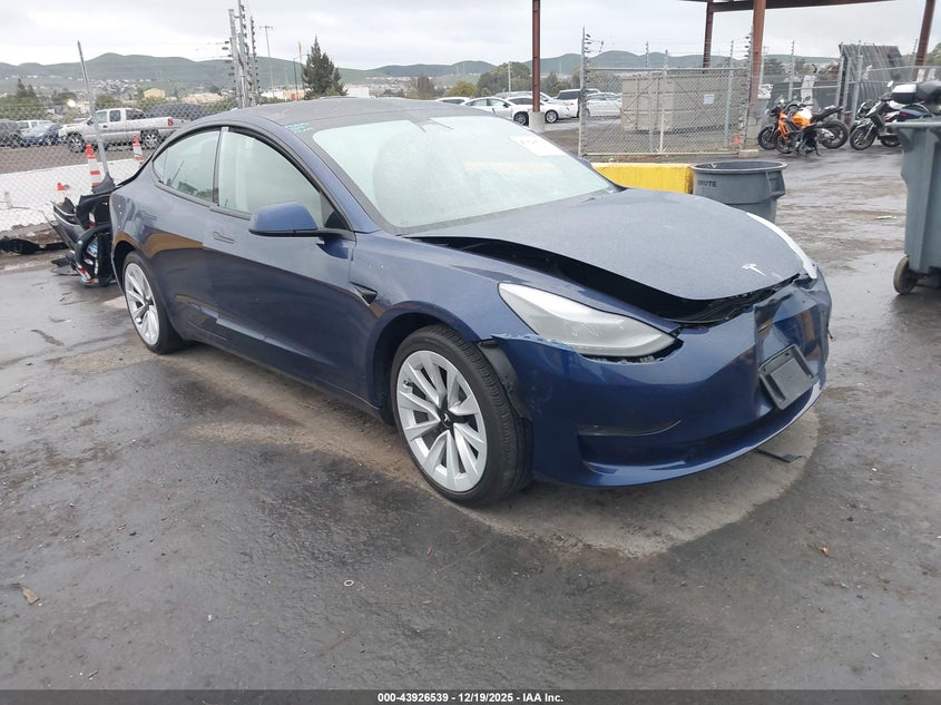 5YJ3E1EA5PF422637 2023 Tesla Model 3 Rear-Wheel Drive auction photo 1